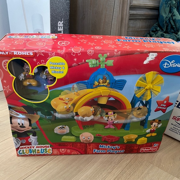 Disney Mickey Mouse Clubhouse Farm Playset Vintage Toy